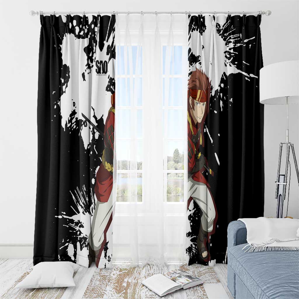 Klein - Sword Art Online Window Curtain Anime Style