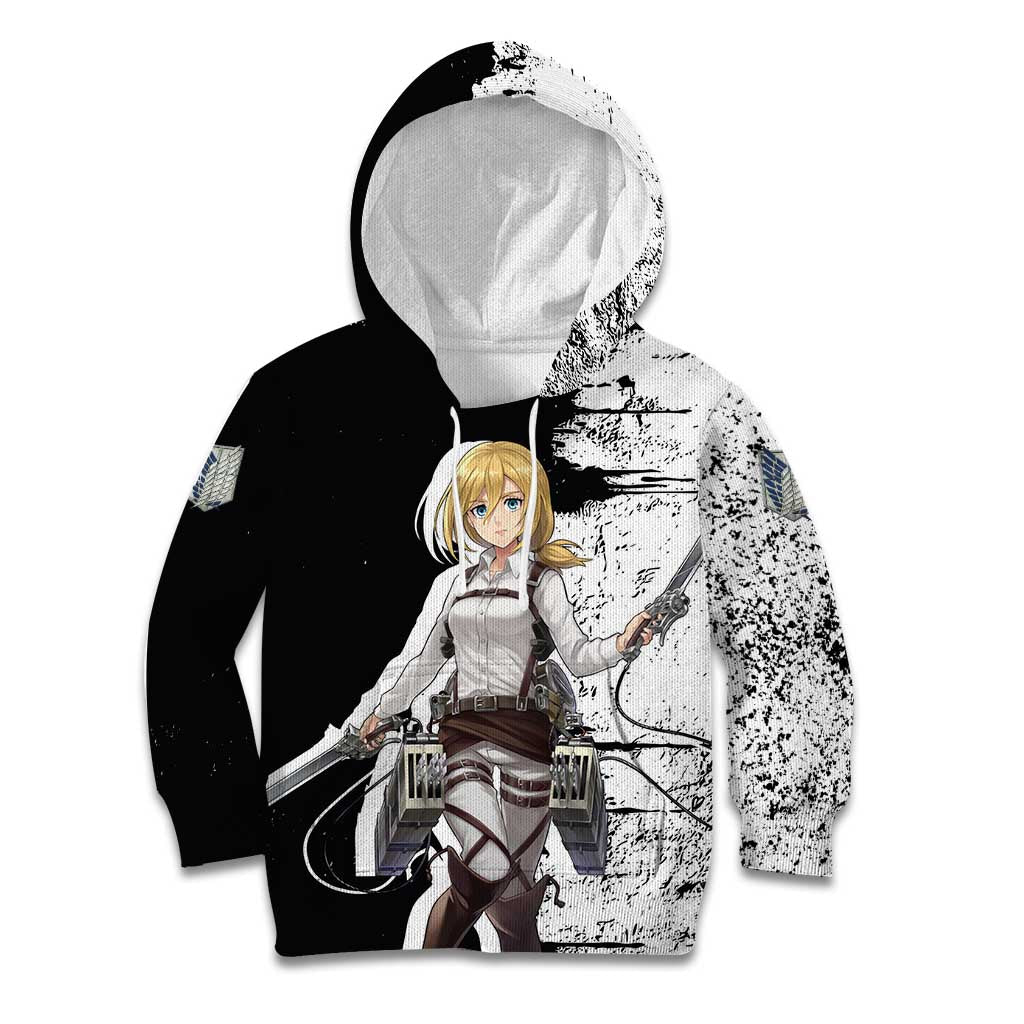 Historia Reiss - Attack On Titan Kid Hoodie Anime Style