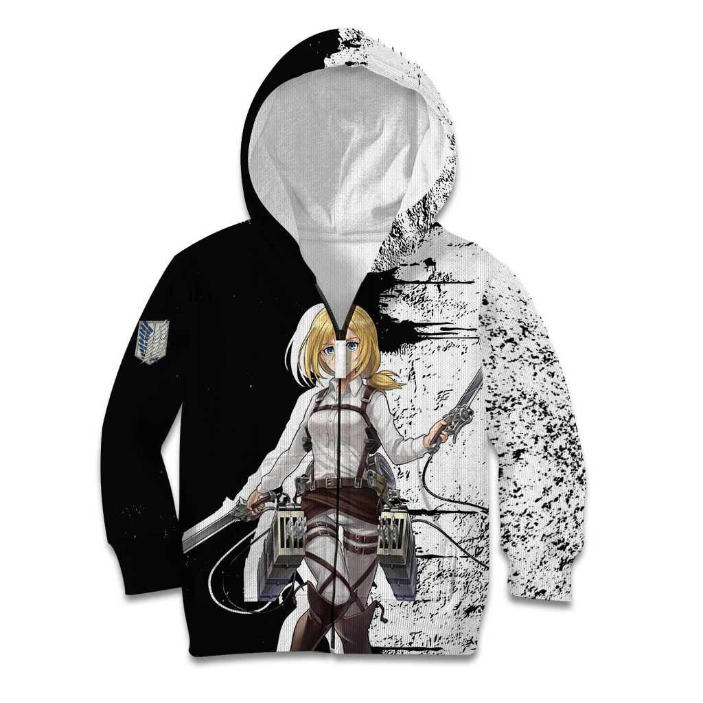 Historia Reiss - Attack On Titan Kid Hoodie Anime Style