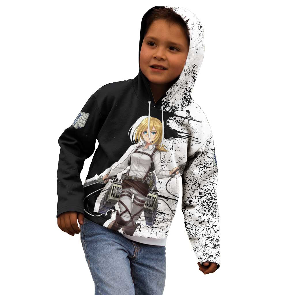 Historia Reiss - Attack On Titan Kid Hoodie Anime Style