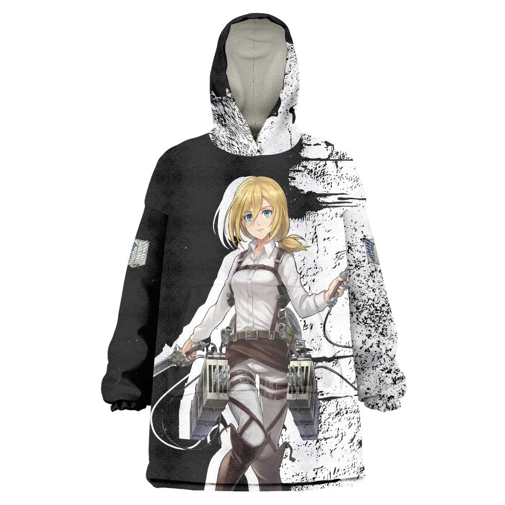 Historia Reiss - Attack On Titan Wearable Blanket Hoodie Anime Style