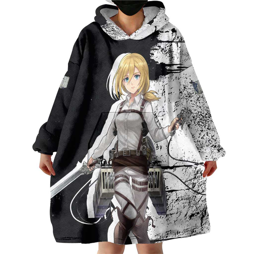 Historia Reiss - Attack On Titan Wearable Blanket Hoodie Anime Style
