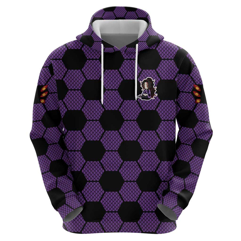 Kokushibo Mix Uniform - Demon Slayer Hoodie Anime Style