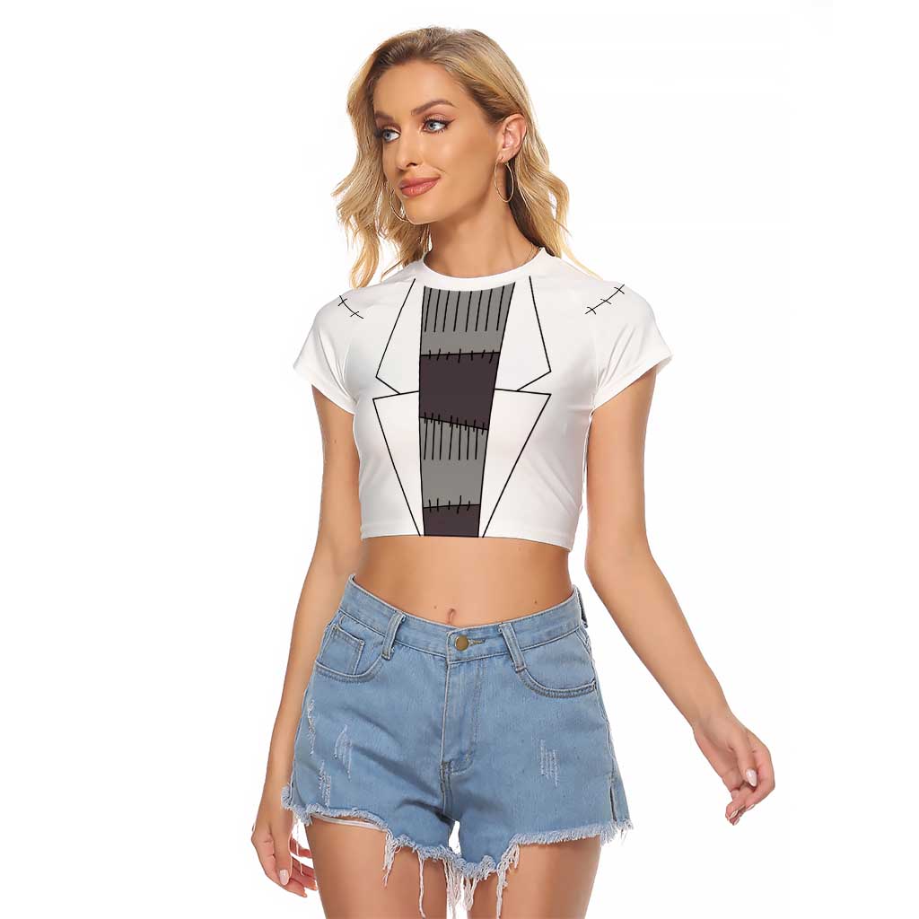 Franken Stein - Soul Eater Raglan Cropped T Shirt Anime Style
