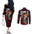 Edward Wong - Cowboy Bebop Couples Matching Off The Shoulder Long Sleeve Dress and Long Sleeve Button Shirt Anime Style