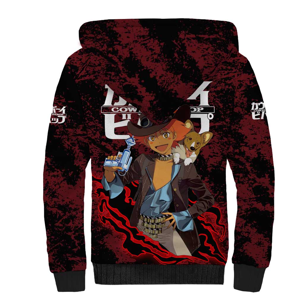 Edward Wong - Cowboy Bebop Sherpa Hoodie Anime Style