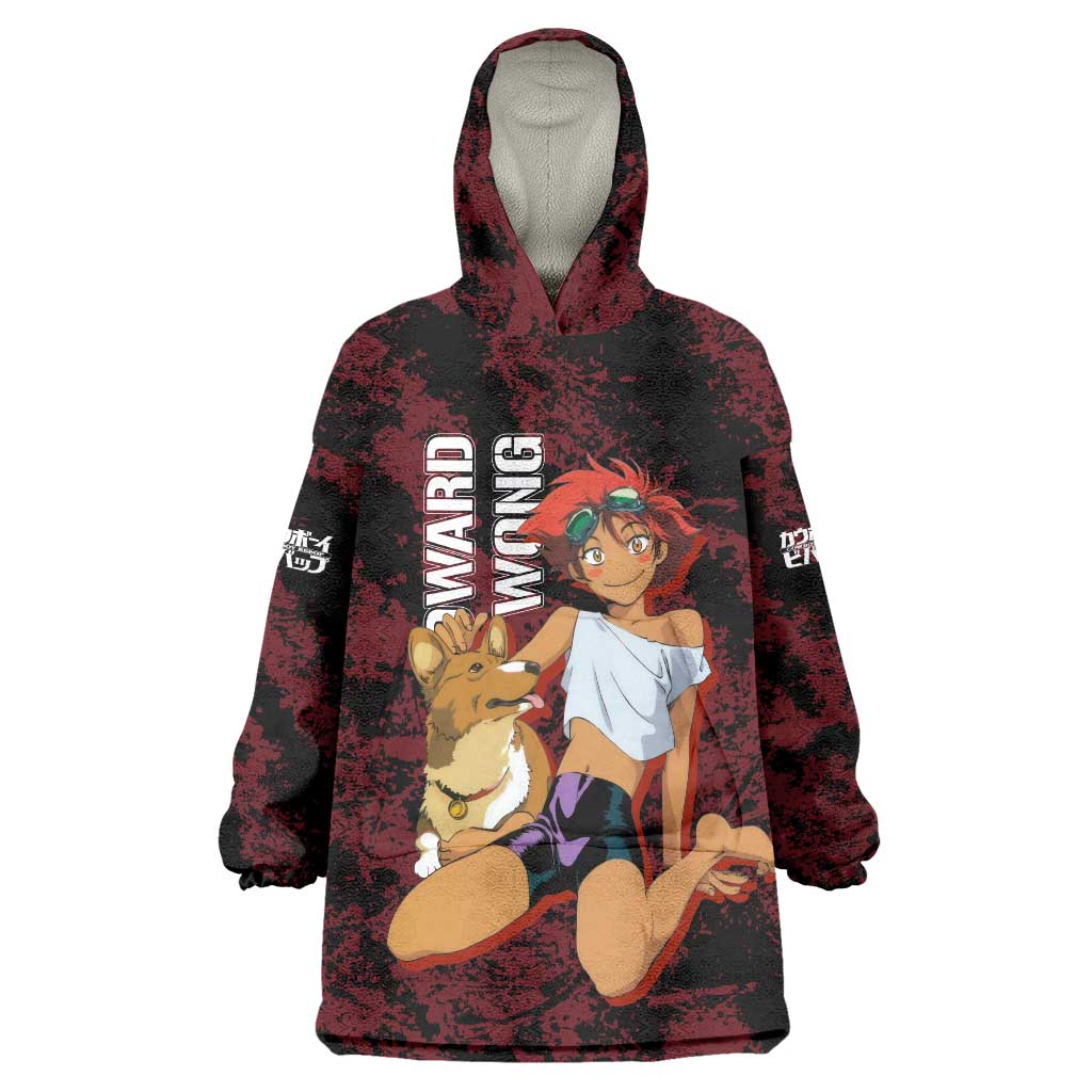 Edward Wong - Cowboy Bebop Wearable Blanket Hoodie Anime Style
