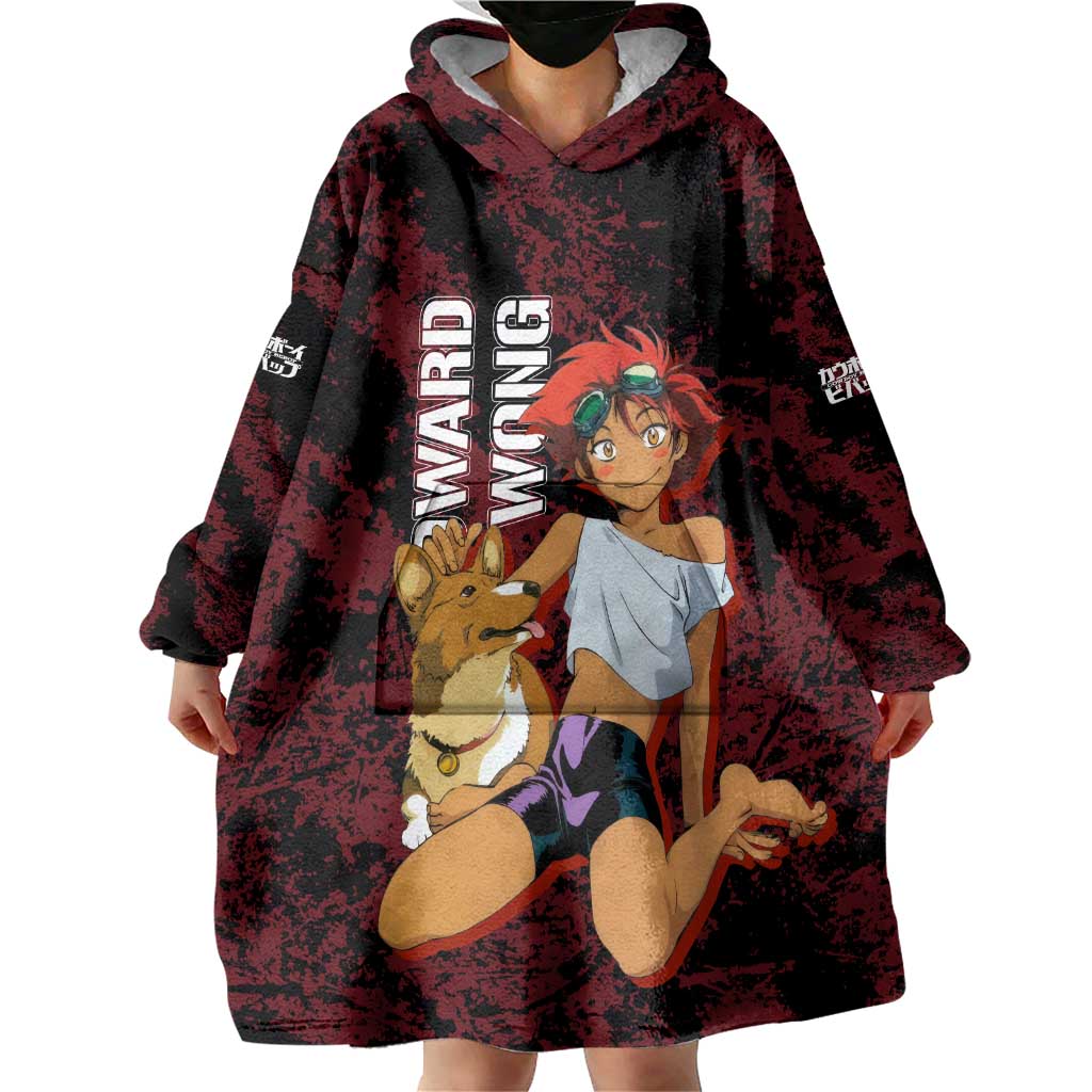 Edward Wong - Cowboy Bebop Wearable Blanket Hoodie Anime Style