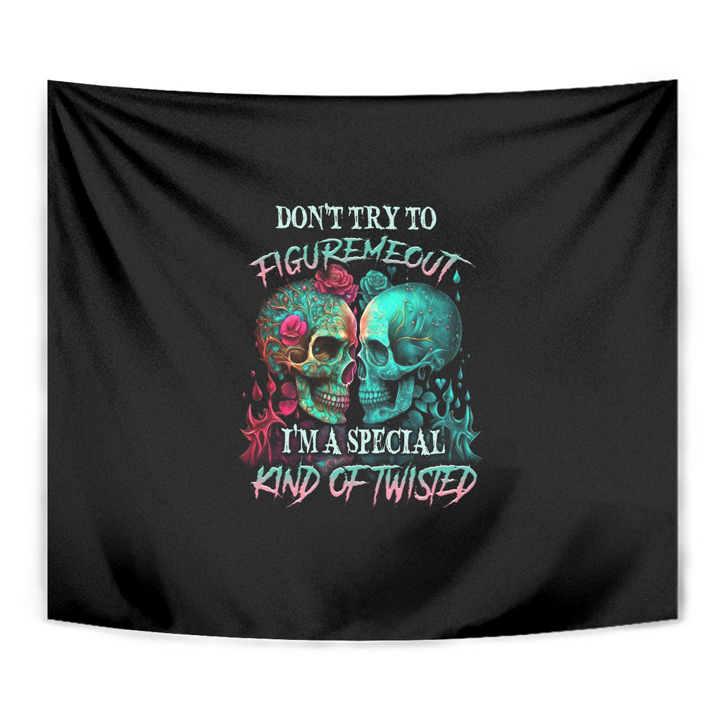 dont-try-to-figure-me-out-skull-tapestry