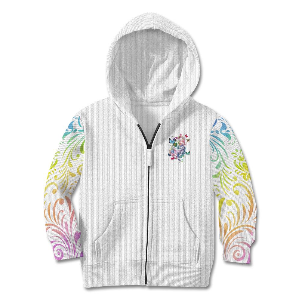 i-try-to-avoid-drama-sugar-skull-colorful-kid-hoodie