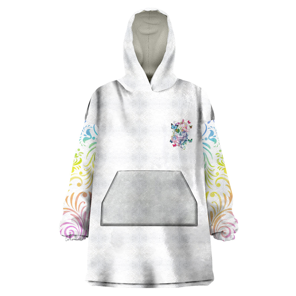 i-try-to-avoid-drama-sugar-skull-colorful-wearable-blanket-hoodie