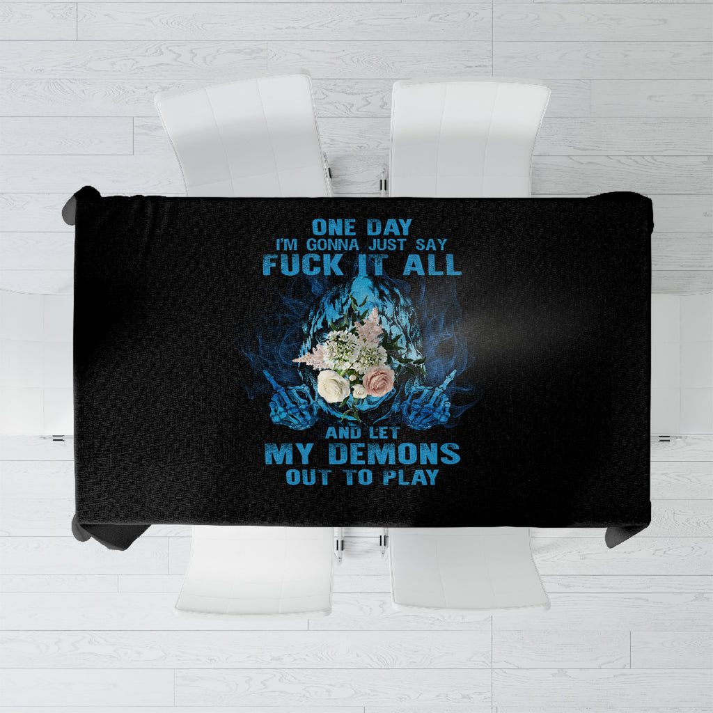 my-demons-out-to-play-skull-tablecloth