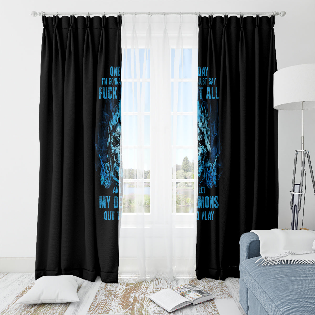 my-demons-out-to-play-skull-window-curtain