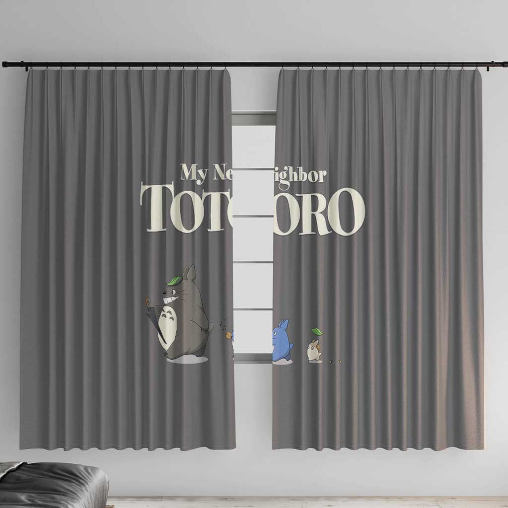 Totoro - My Neighbor Totoro Window Curtain Anime Style