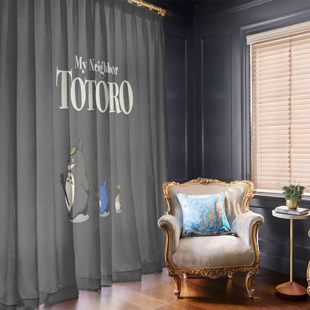 Totoro - My Neighbor Totoro Window Curtain Anime Style
