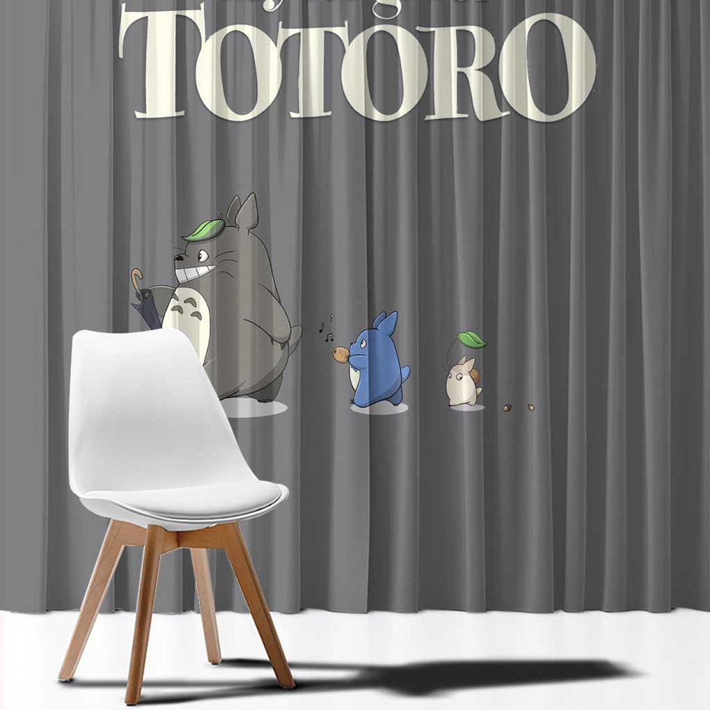 Totoro - My Neighbor Totoro Window Curtain Anime Style