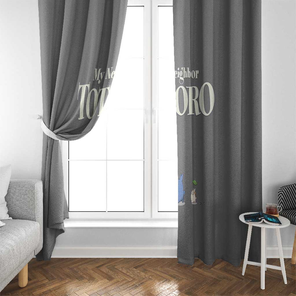 Totoro - My Neighbor Totoro Window Curtain Anime Style
