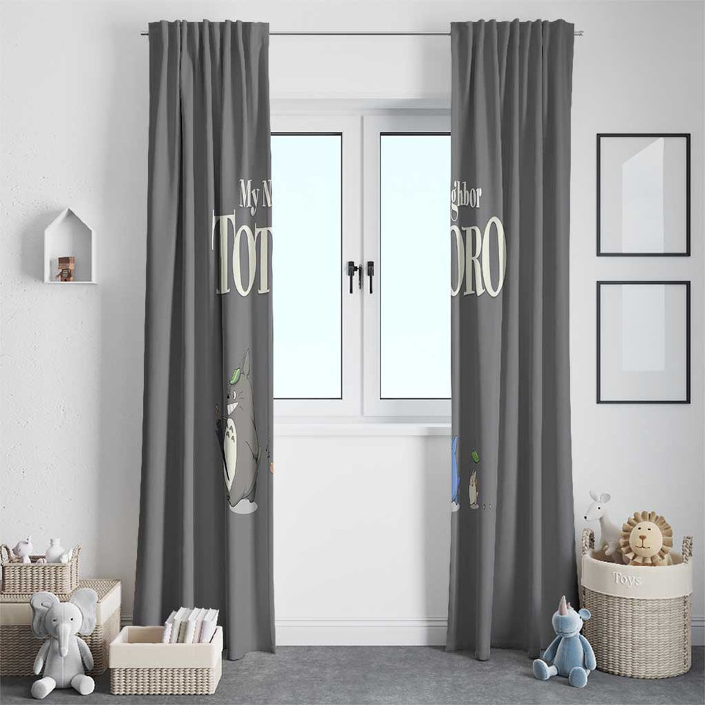 Totoro - My Neighbor Totoro Window Curtain Anime Style