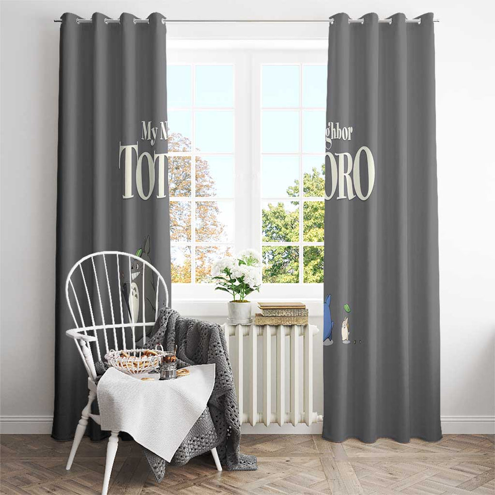 Totoro - My Neighbor Totoro Window Curtain Anime Style