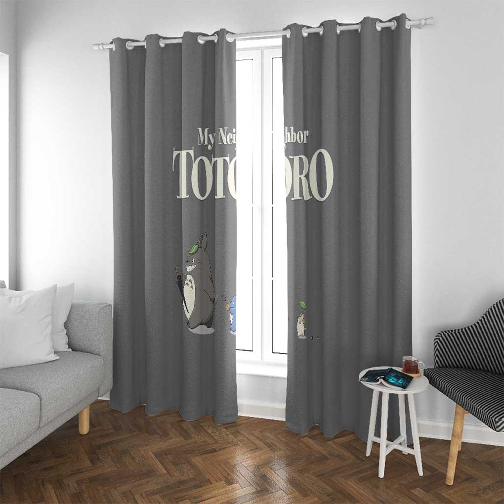 Totoro - My Neighbor Totoro Window Curtain Anime Style