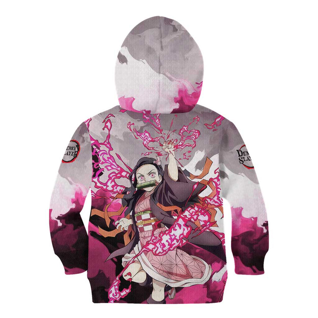 Nezuko - Demon Slayer Kid Hoodie Anime Style