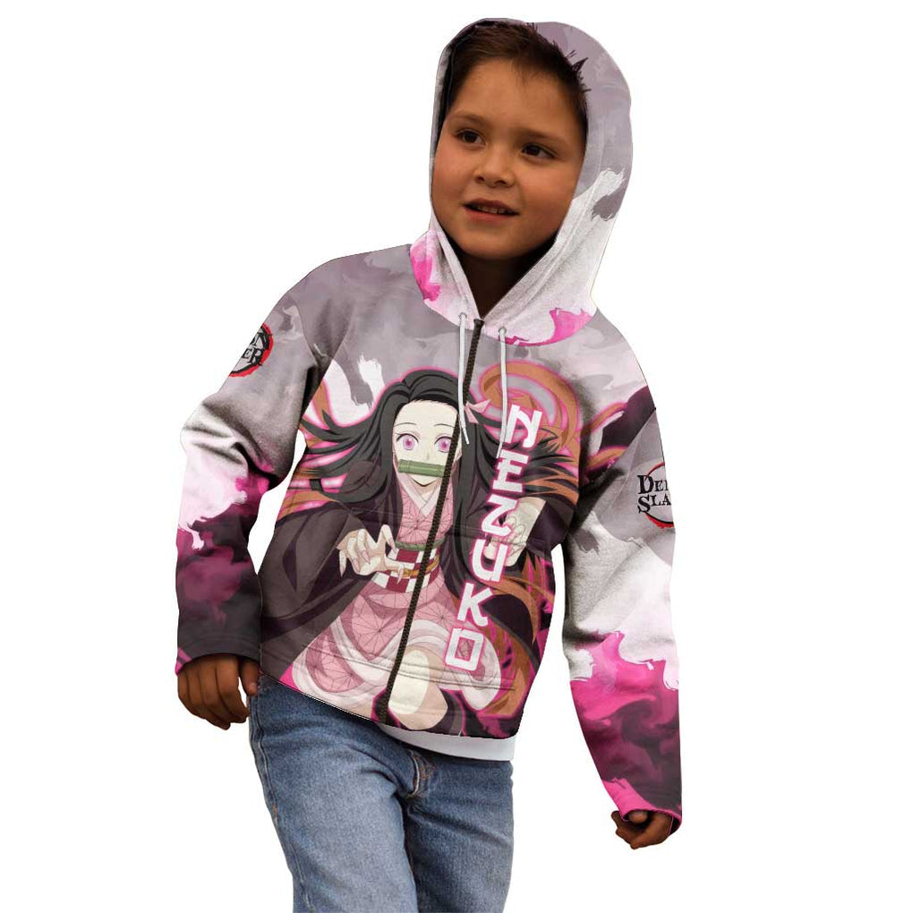 Nezuko - Demon Slayer Kid Hoodie Anime Style