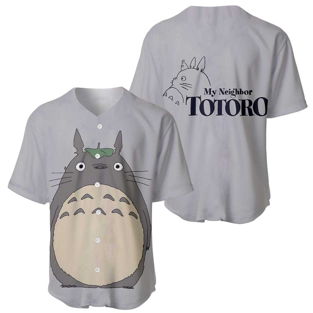 Totoro My Neighbor Totoro Baseball Jersey Ghibli Anime Style
