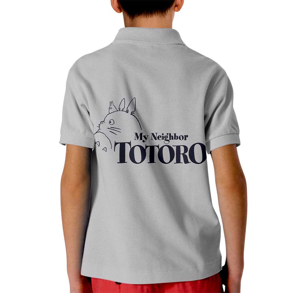Totoro My Neighbor Totoro Kid Polo Shirt Ghibli Anime Style