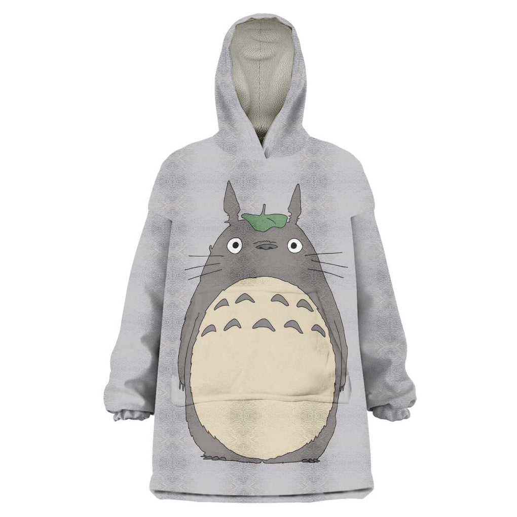 Totoro My Neighbor Totoro Wearable Blanket Hoodie Ghibli Anime Style