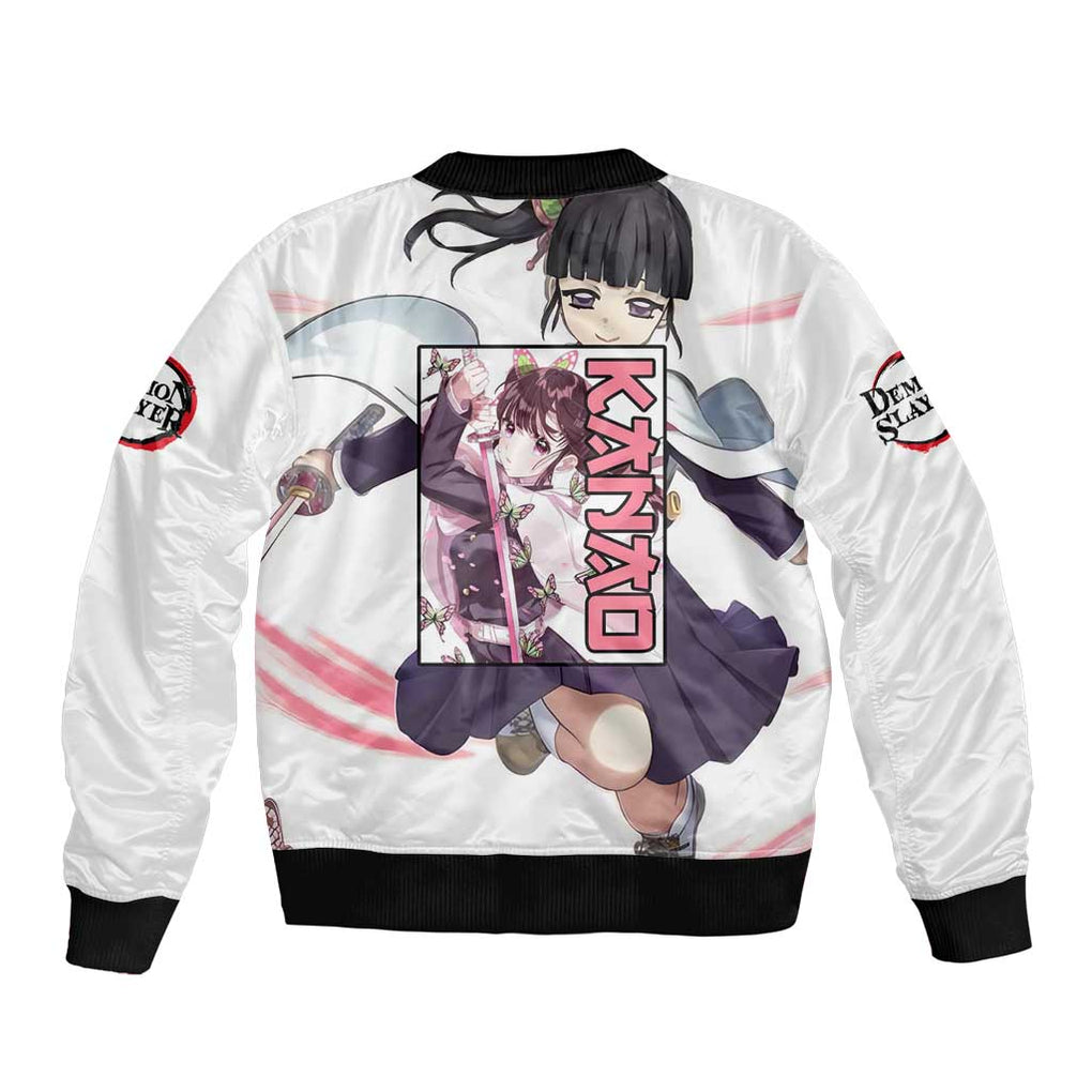 Kanao - Demon Slayer Bomber Jacket Anime Style