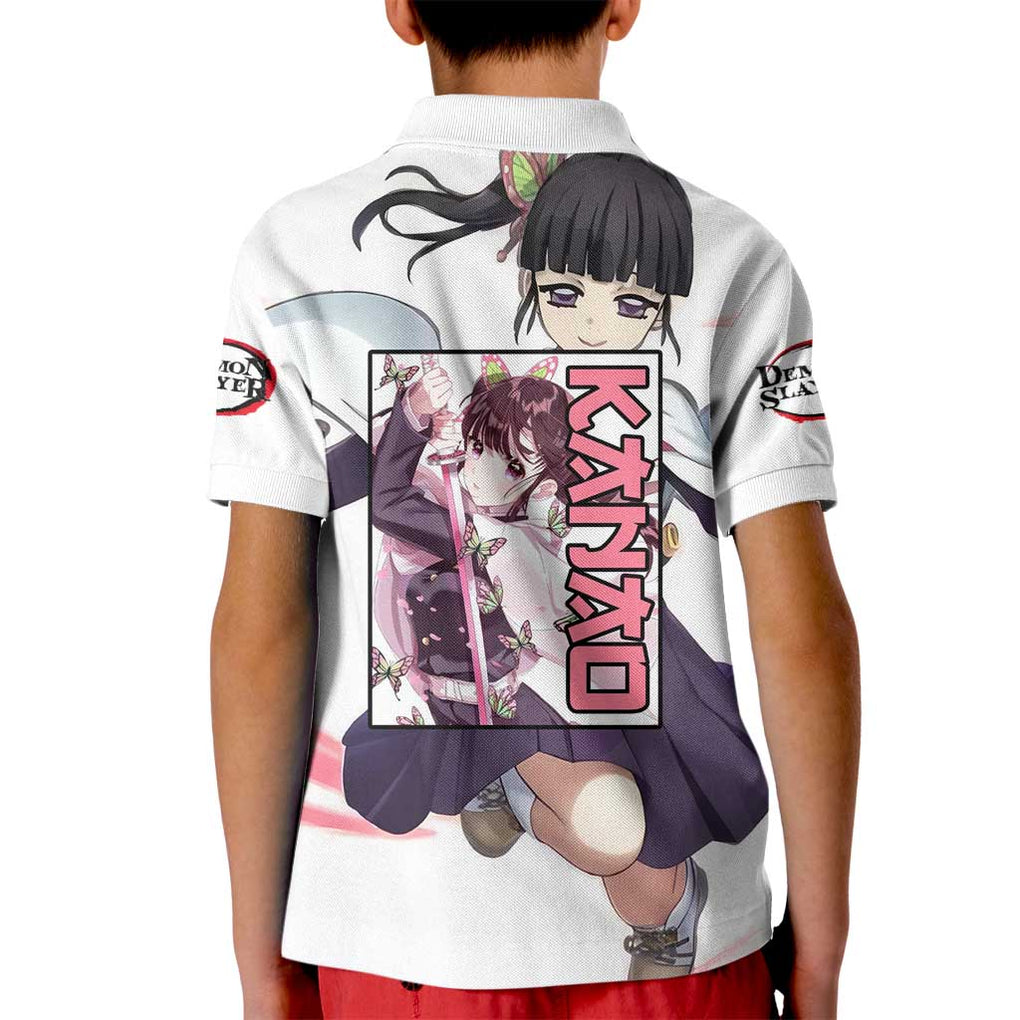 Kanao - Demon Slayer Kid Polo Shirt Anime Style