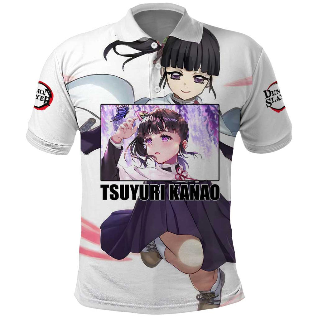 Kanao - Demon Slayer Polo Shirt Anime Style