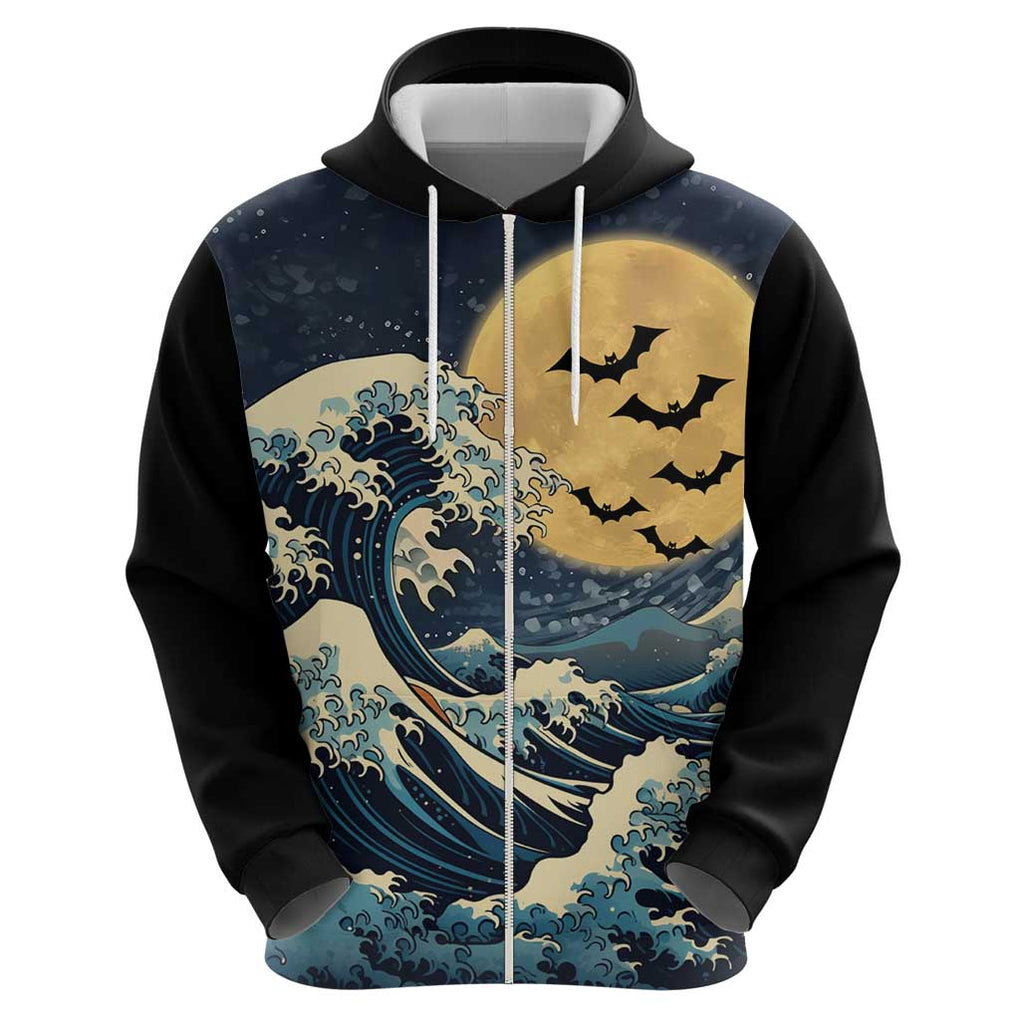 Kanagawa Wave Janpan Halloween Hoodie Japan Art Style