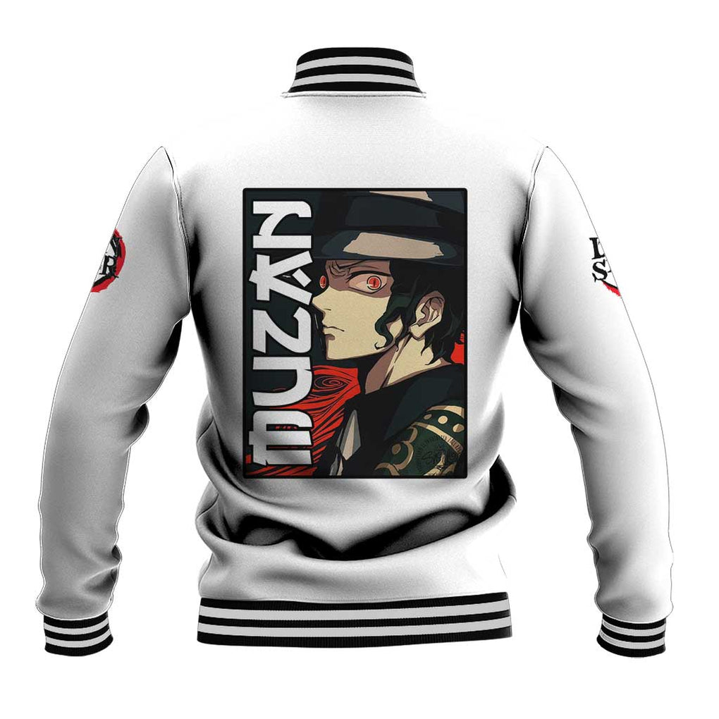 Muzan Kibutsuji - Demon Slayer Baseball Jacket Anime Style
