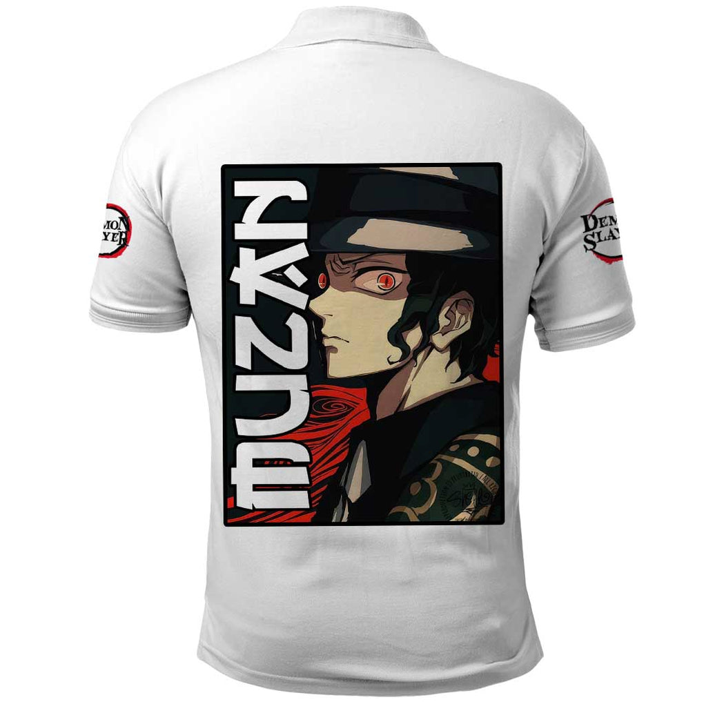 Muzan Kibutsuji - Demon Slayer Polo Shirt Anime Style