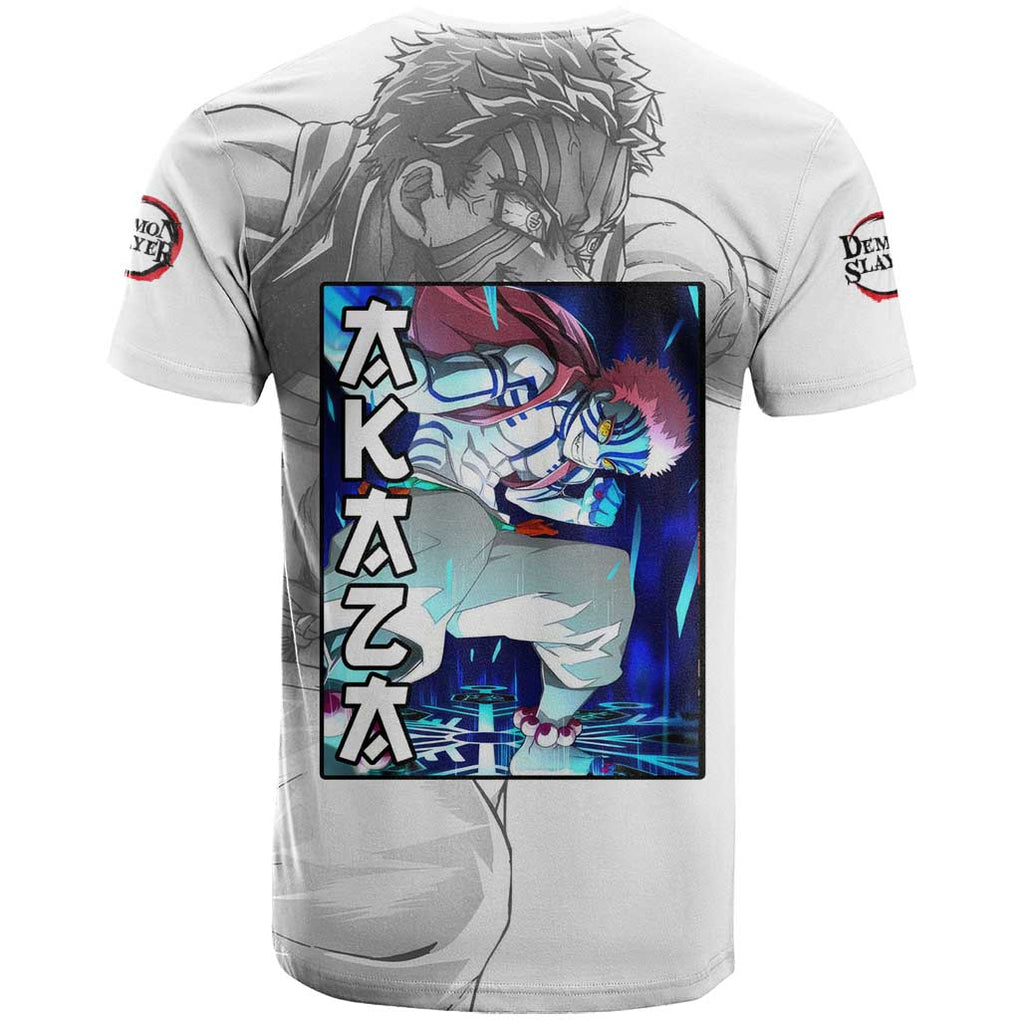 Akaza - Demon Slayer - Kimesu no Yaiba T Shirt Japan Art Style