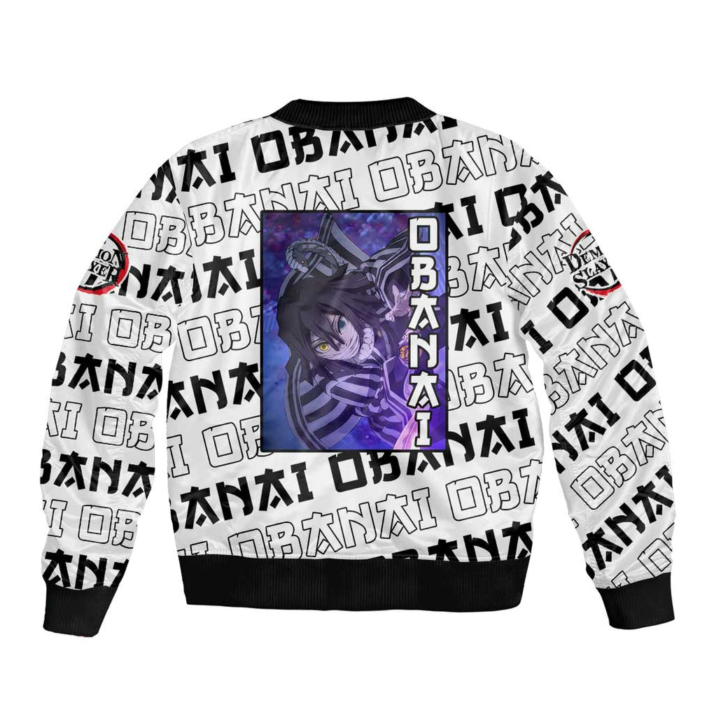 Iguro Obanai - Demon Slayer Bomber Jacket Anime Style