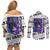 Iguro Obanai - Demon Slayer Couples Matching Off Shoulder Short Dress and Long Sleeve Button Shirt Anime Style