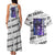 Iguro Obanai - Demon Slayer Couples Matching Tank Maxi Dress and Hawaiian Shirt Anime Style