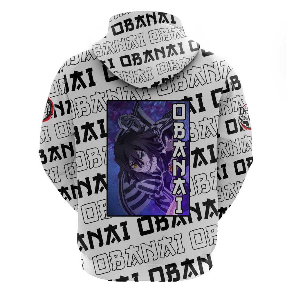 Iguro Obanai - Demon Slayer Hoodie Anime Style