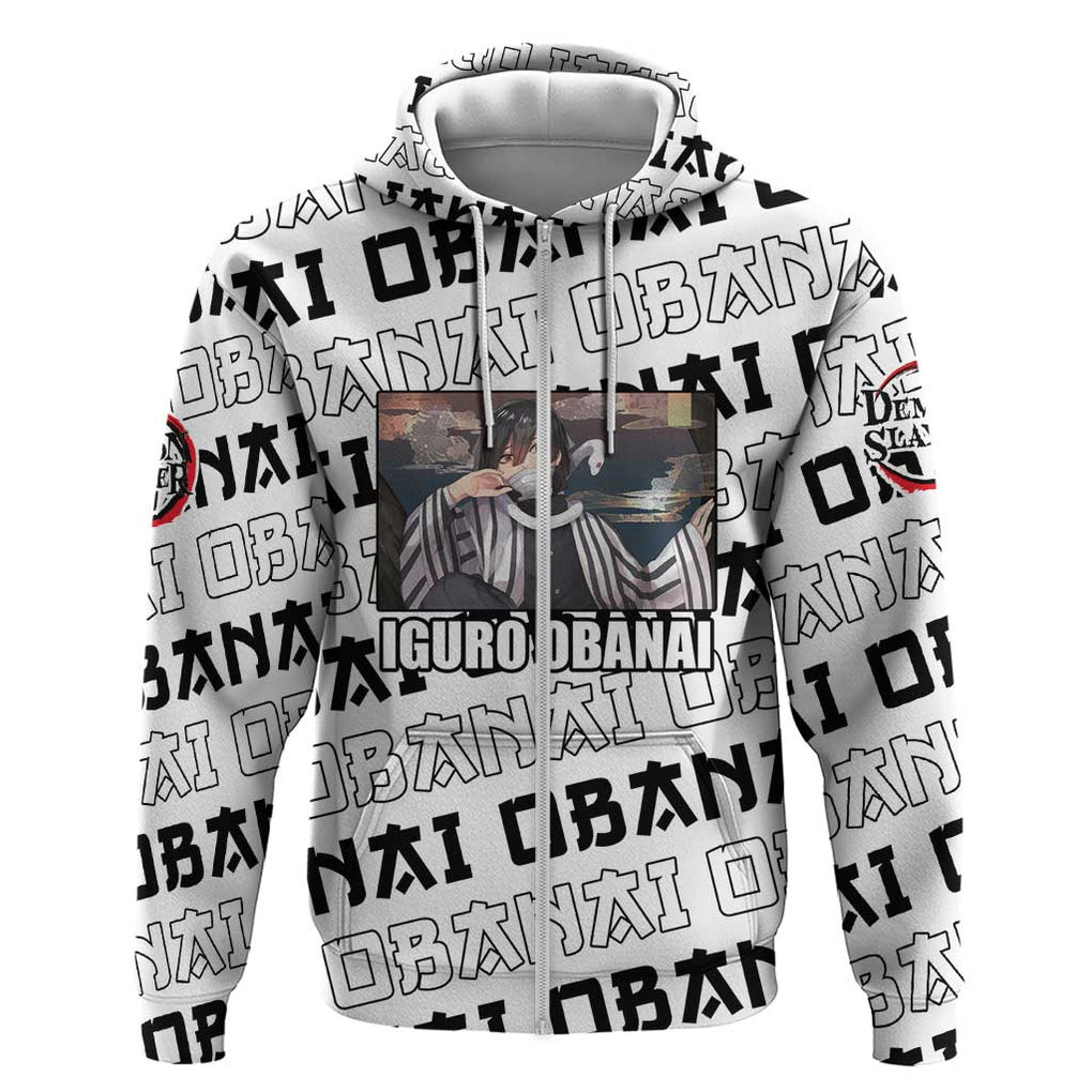 Iguro Obanai - Demon Slayer Hoodie Anime Style