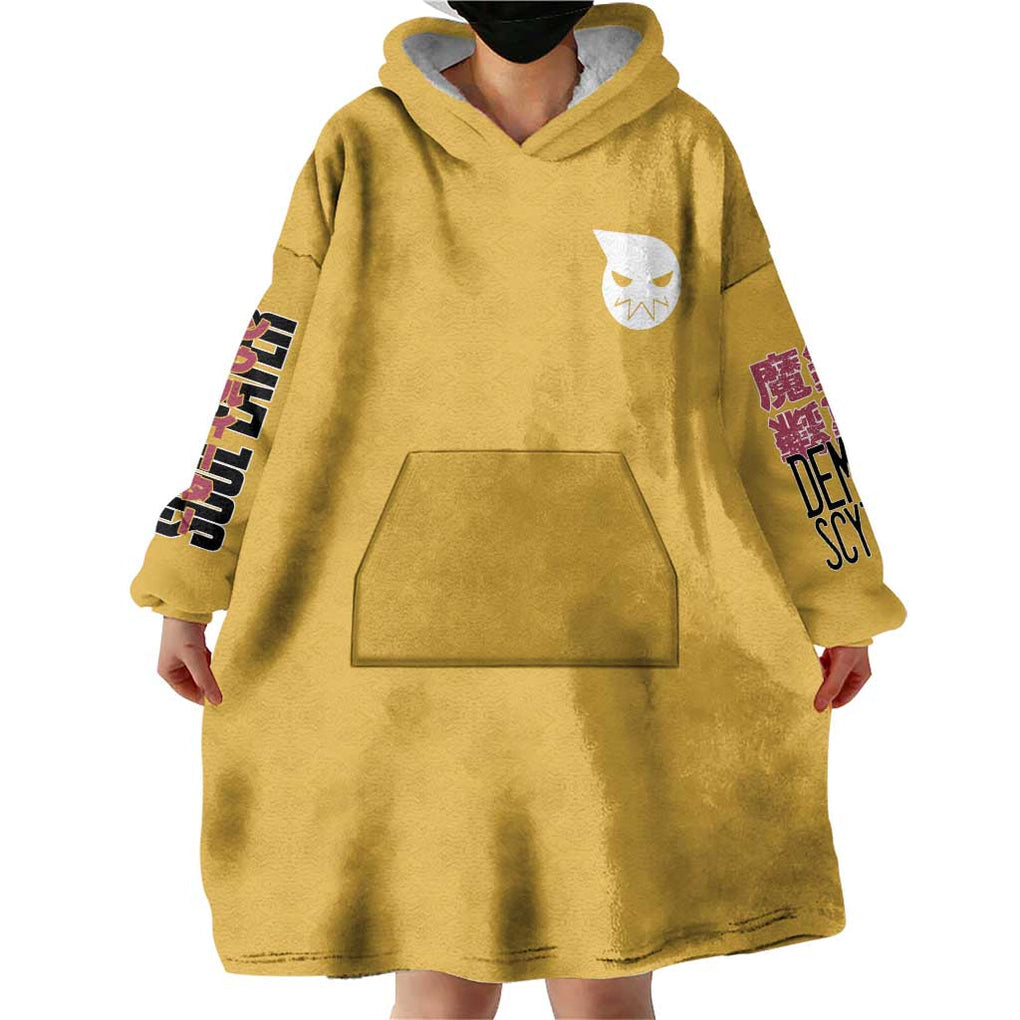Soul Evans Soul Eater Wearable Blanket Hoodie Anime Style