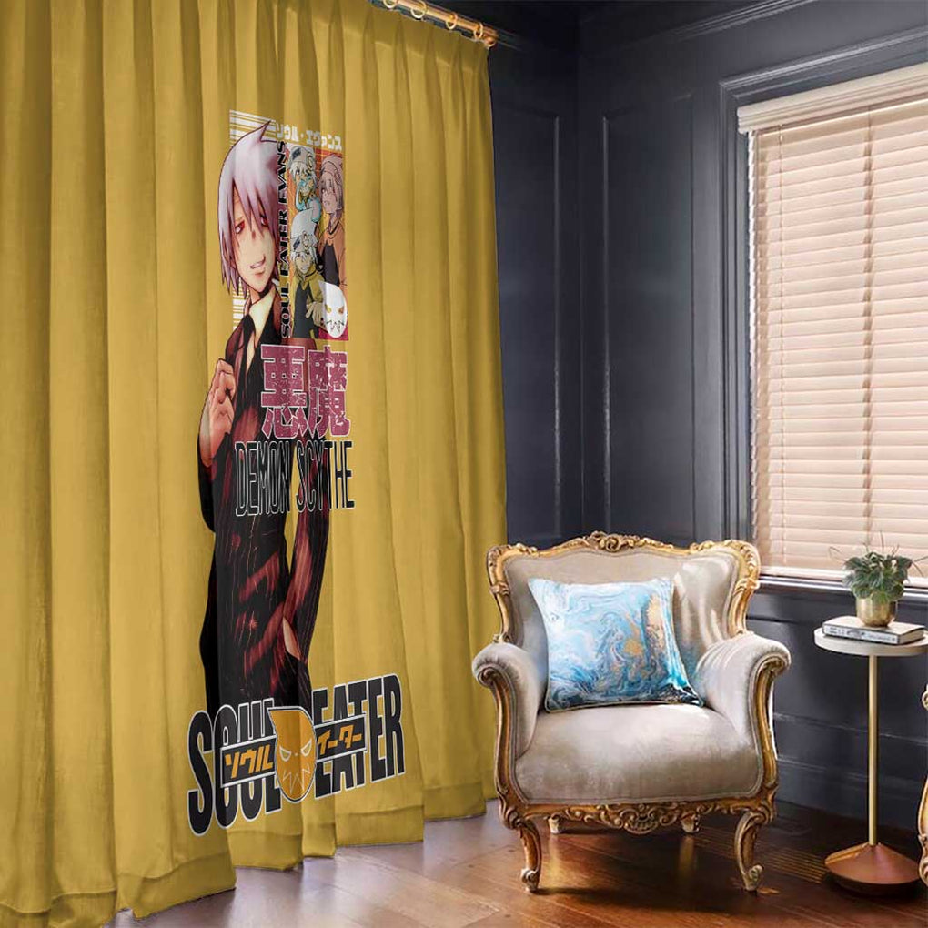 Soul Evans Soul Eater Window Curtain Anime Style