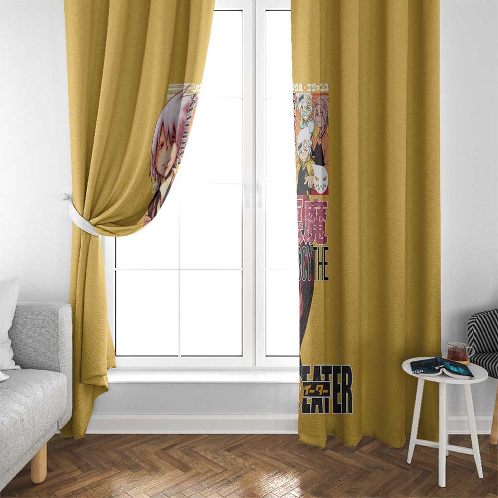 Soul Evans Soul Eater Window Curtain Anime Style