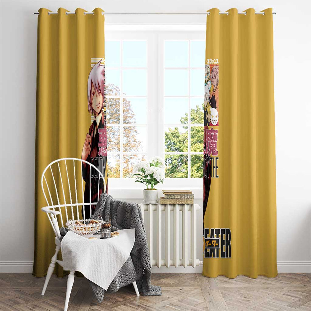 Soul Evans Soul Eater Window Curtain Anime Style