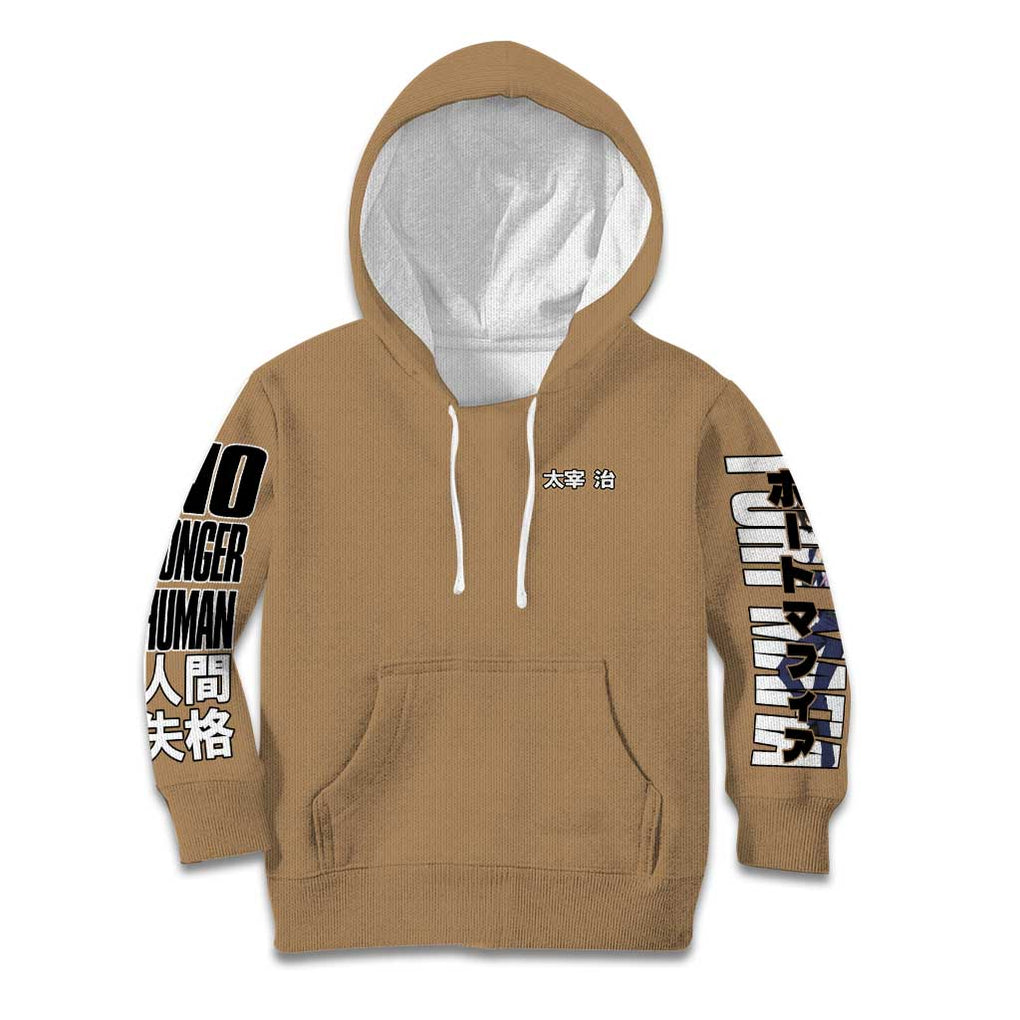 Osamu Dazai Bungou Stray Dogs Kid Hoodie Anime Style