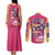 Ai Hoshino Oshi no Ko Couples Matching Tank Maxi Dress and Long Sleeve Button Shirt Anime Style
