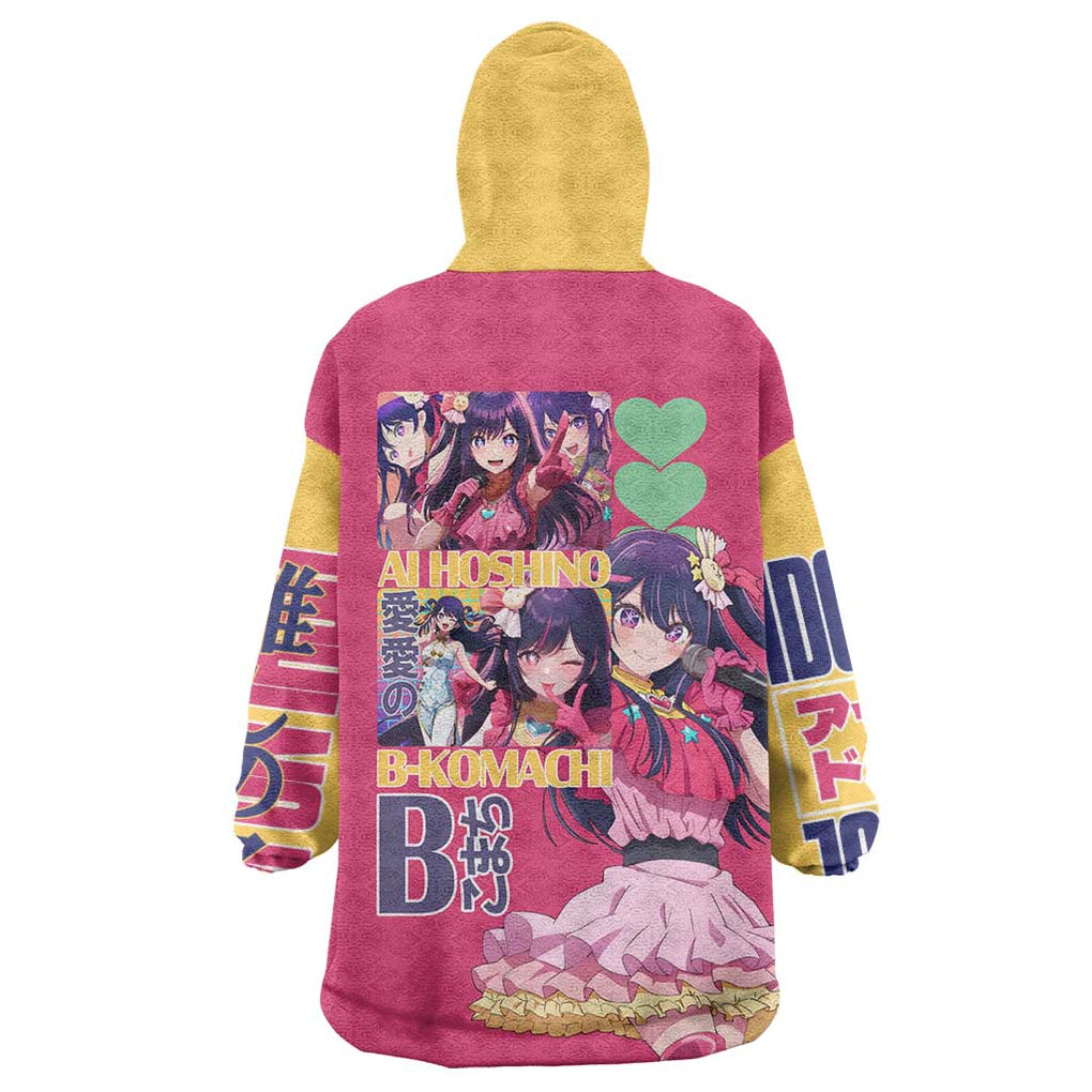Ai Hoshino Oshi no Ko Wearable Blanket Hoodie Anime Style