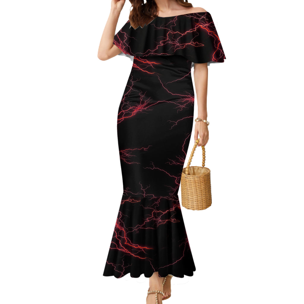 im-never-alone-skull-demon-mermaid-dress