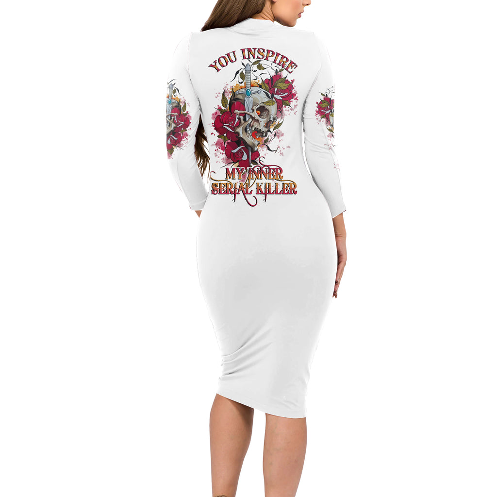you-inspire-my-inner-serial-k-skull-rose-long-sleeve-bodycon-dress